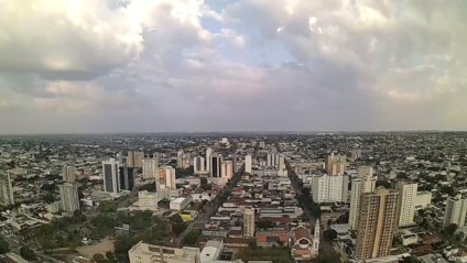 Na Capital o inicio de semana tem temperaturas amenas com elevação gradativa das temperaturas - Foto:Reprodução/Clima Ao Vivo