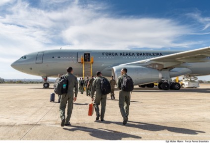 Ao todo, são usadas 30 aeronaves no treinamento - Foto: Sgt. Müller Marin/ FAB