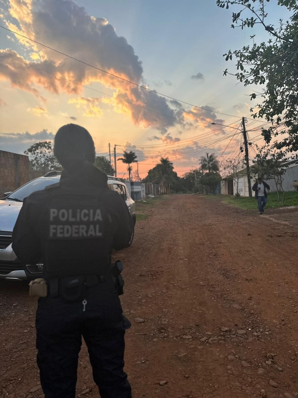 Foram cumpridos dois mandados de busca e apreensão em Campo Grande - Foto: Divulgação/Polícia Federal