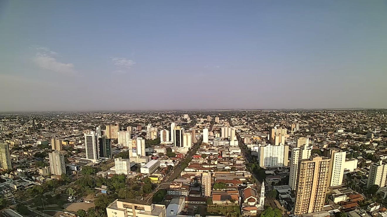 - Foto:Reprodução/Clima Ao Vivo - Campo Grande