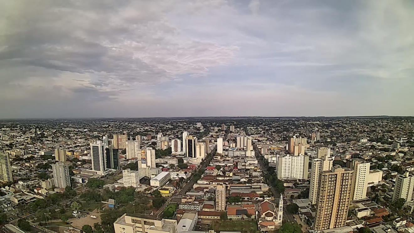 - Foto:Reprodução/Clima Ao Vivo - Campo Grande