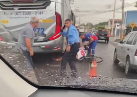 O acidente aconteceu na tarde de sábado (2), em Três Lagoas - Divulgação