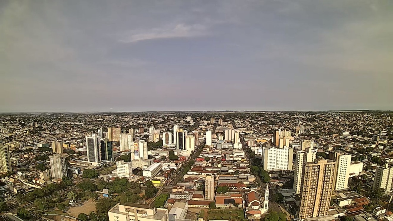 - Foto:Reprodução/Clima Ao Vivo - Campo Grande