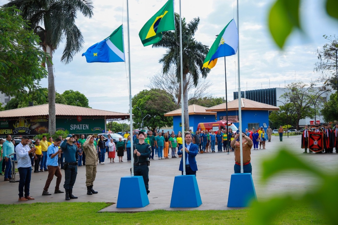 201 anos da Independência são comemorados em todo o país - Foto: Marlon Duarte/Assessoria Prefeitura M. Maracaju