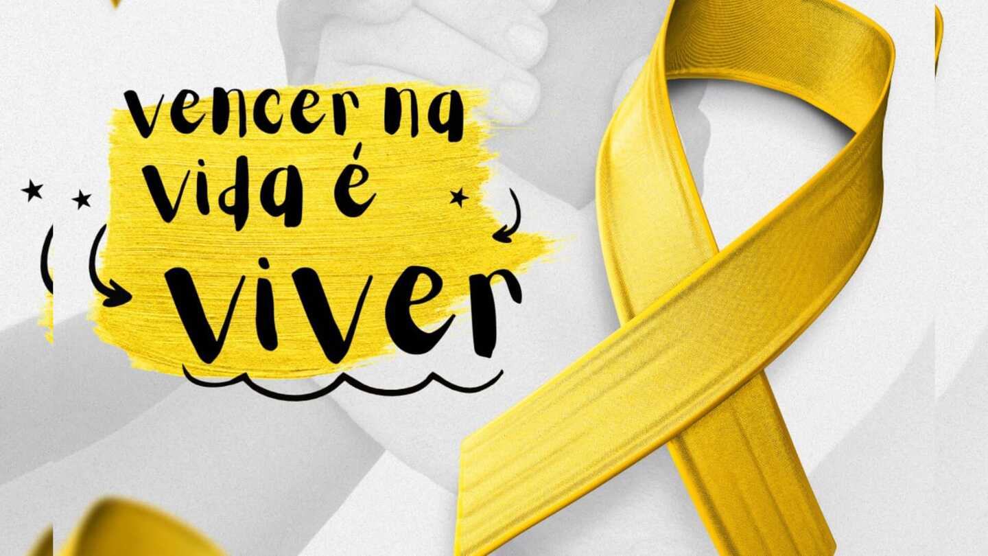 Campanha Setembro Amarelo de prevenção ao suicídio - Fonte: Reprodução/Prefeitura de Aparecida do Taboado