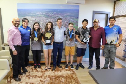 Atletas disputam o regional representando o estado na competição nacional - Foto: Assessoria/Prefeitura de Maracaju