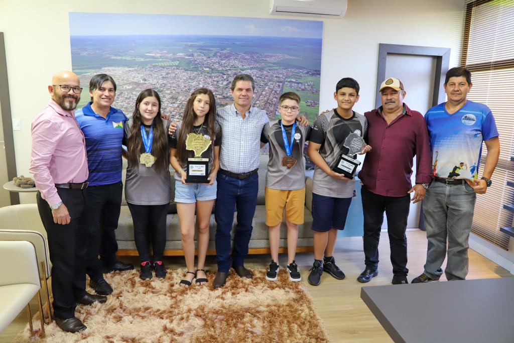Atletas disputam o regional representando o estado na competição nacional - Foto: Assessoria/Prefeitura de Maracaju
