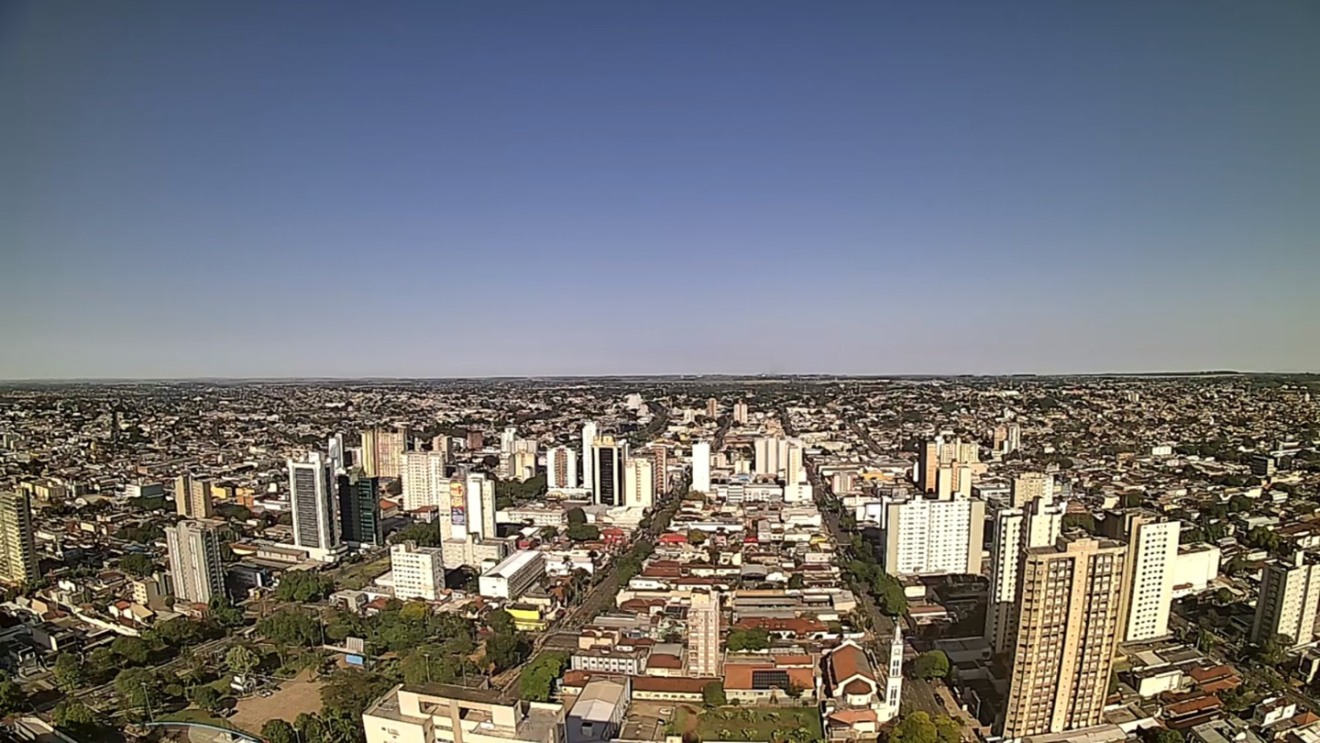 - Foto:Reprodução/Clima Ao Vivo - Campo Grande