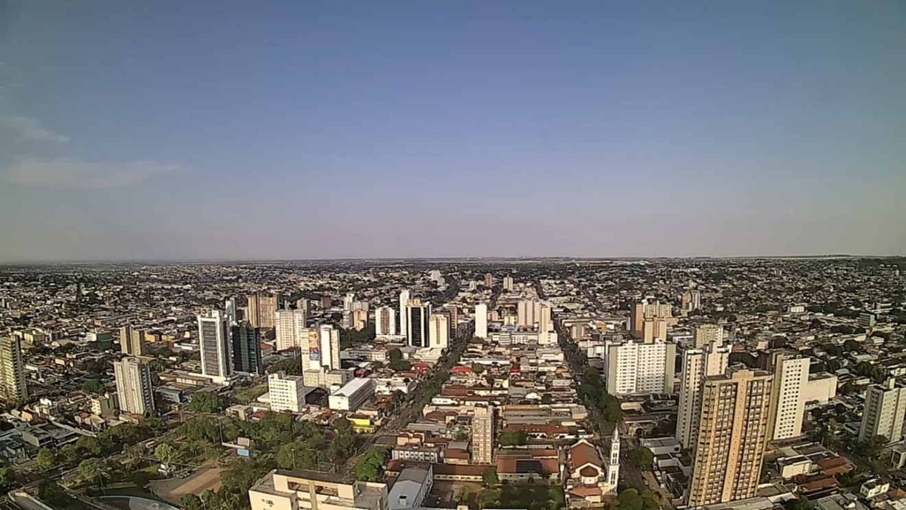 - Foto:Reprodução/Clima Ao Vivo - Campo Grande