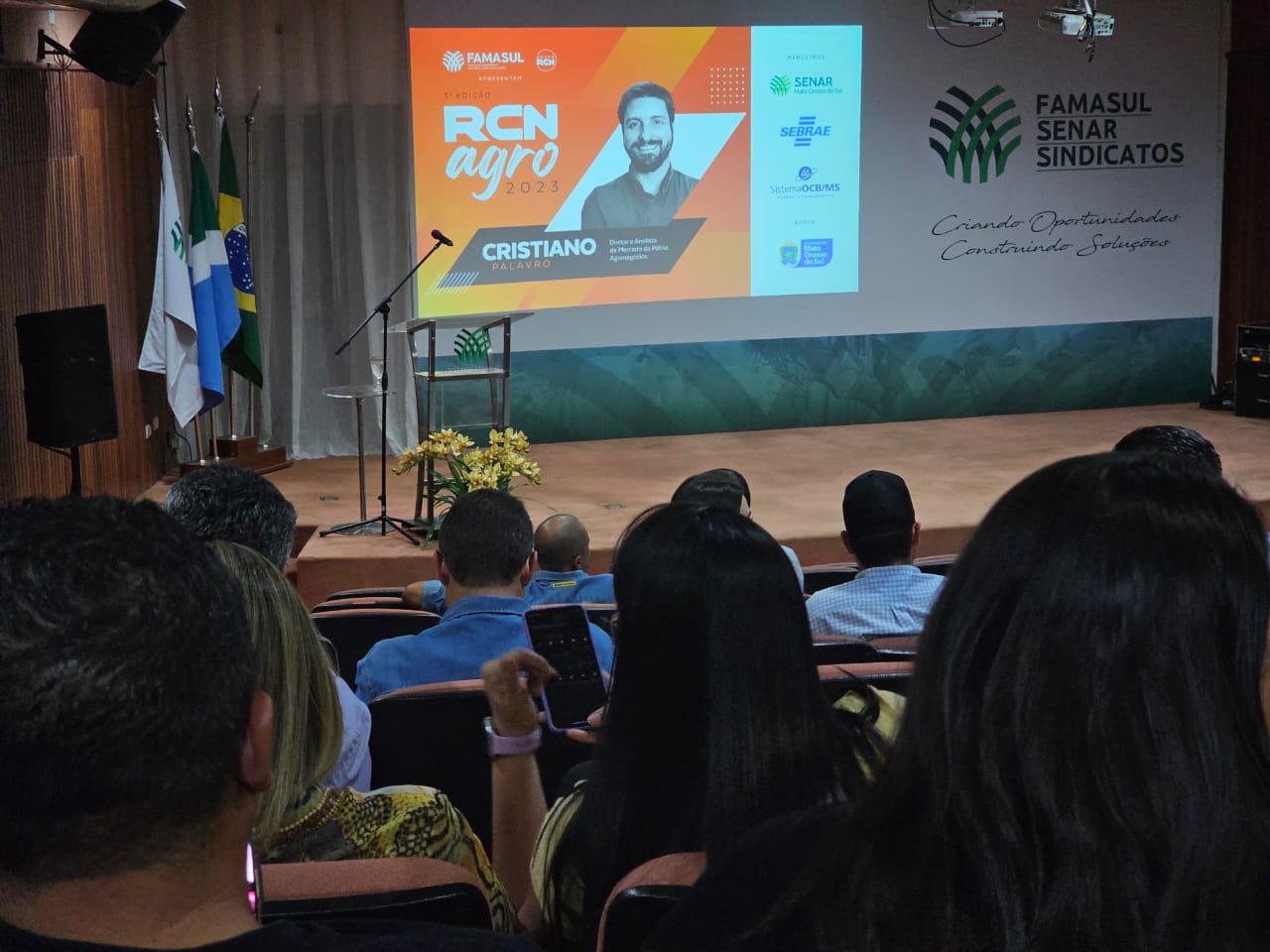 Auditório da Famasul em Campo Grande - Foto: LSSCom/CBN-CG