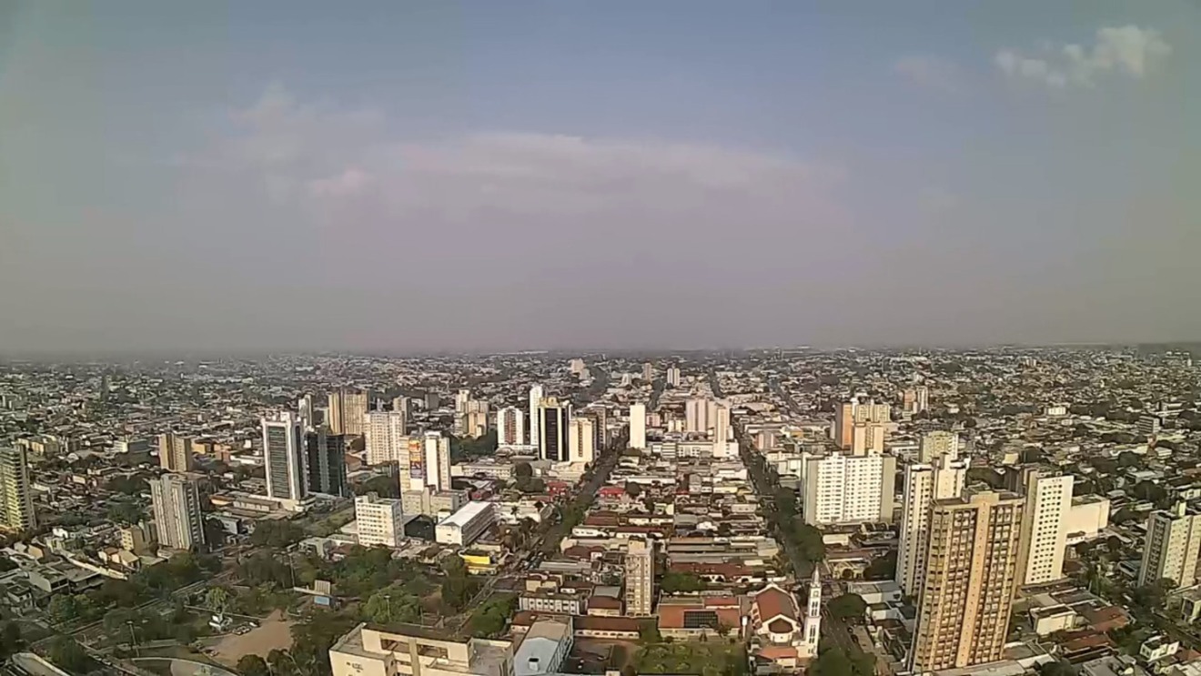 - Foto:Reprodução/Clima Ao Vivo - Campo Grande