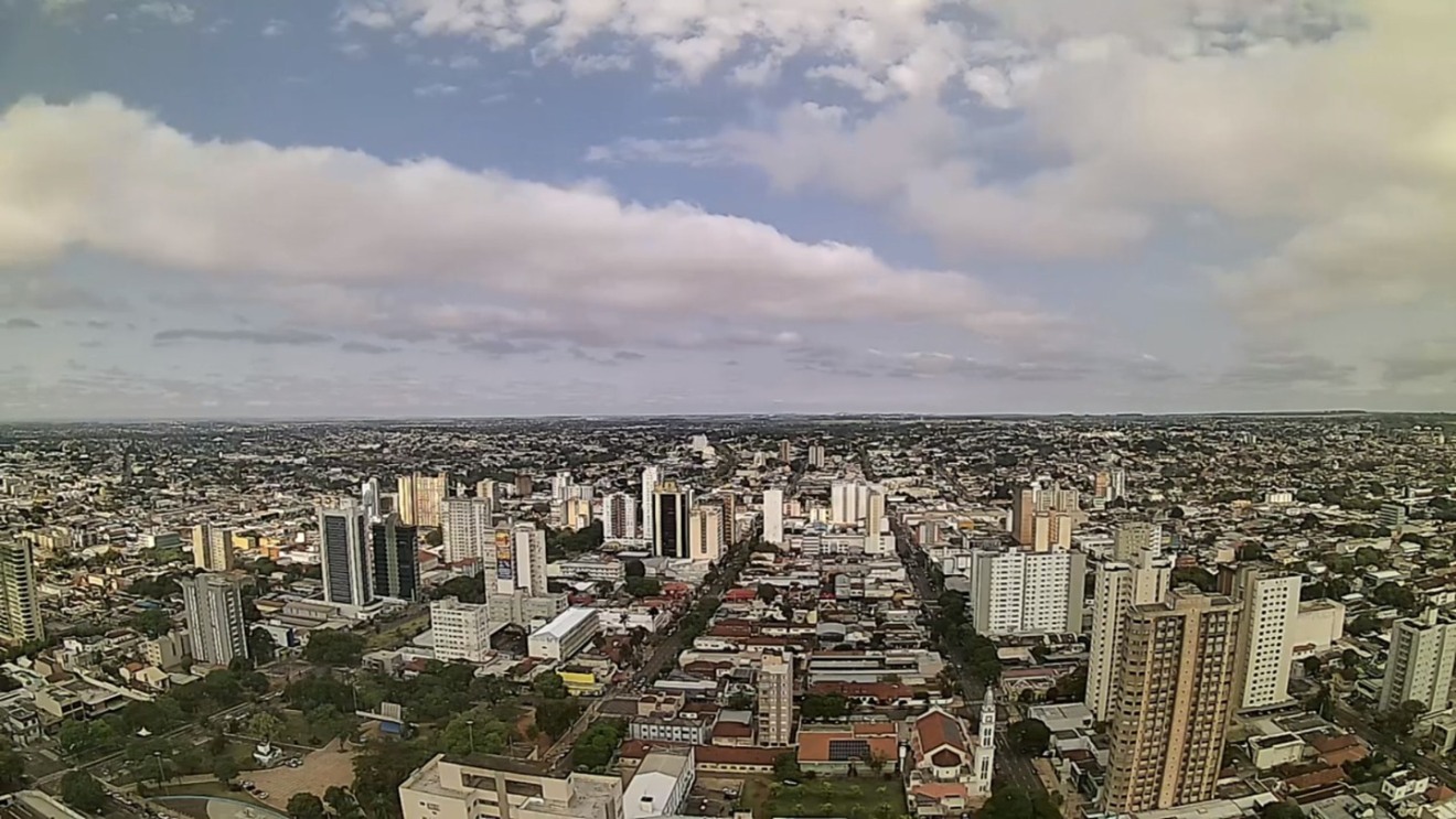 - Foto:Reprodução/Clima Ao Vivo - Campo Grande