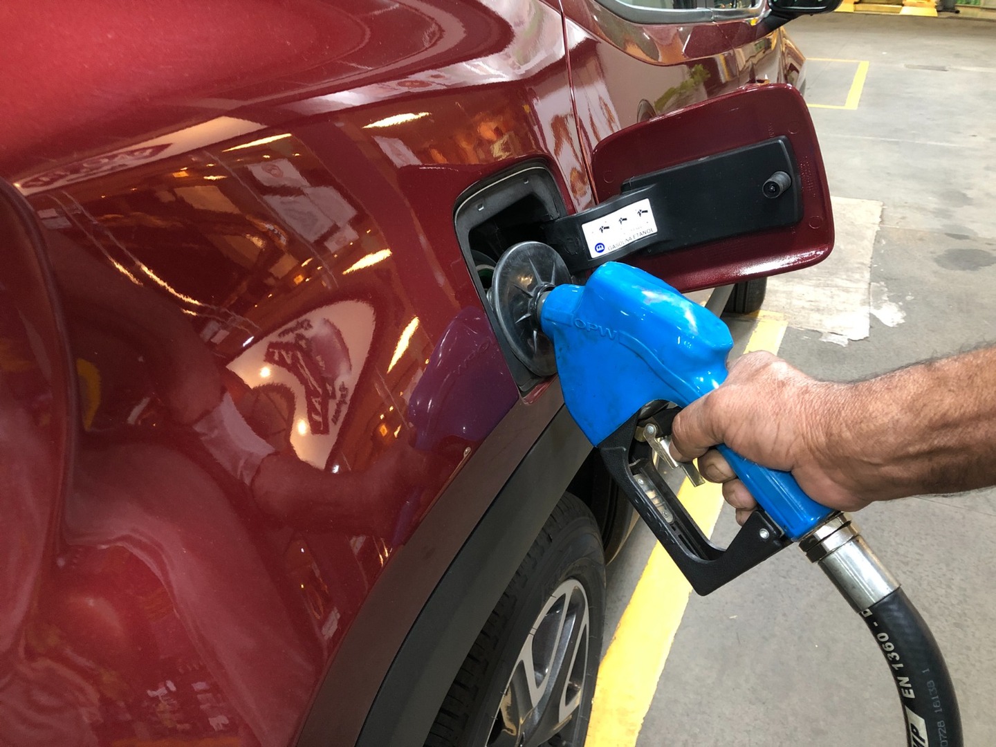 Diferença de R$ 0,10 foi percebida por motoristas em posto de abastecimento da região central da cidade - Foto: Arquivo/CBN-CG