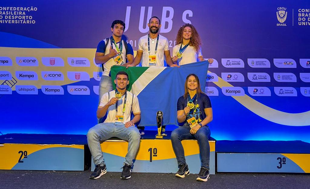 Equipe de wrestling foi destaque mais uma vez no campeonato - Foto: Divulgação/Fundesporte