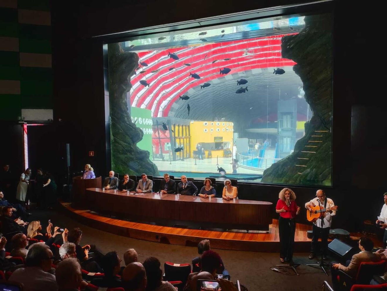 Abertura do evento foi realizada na quinta-feira (19) no Bioparque Pantanal em Campo Grande - Foto: Gerson Wassouf/CBN-CG Abertura do evento foi realizada na quinta-feira (19) no Bioparque Pantanal em Campo Grande - Foto: Gerson Wassouf/CBN-CG