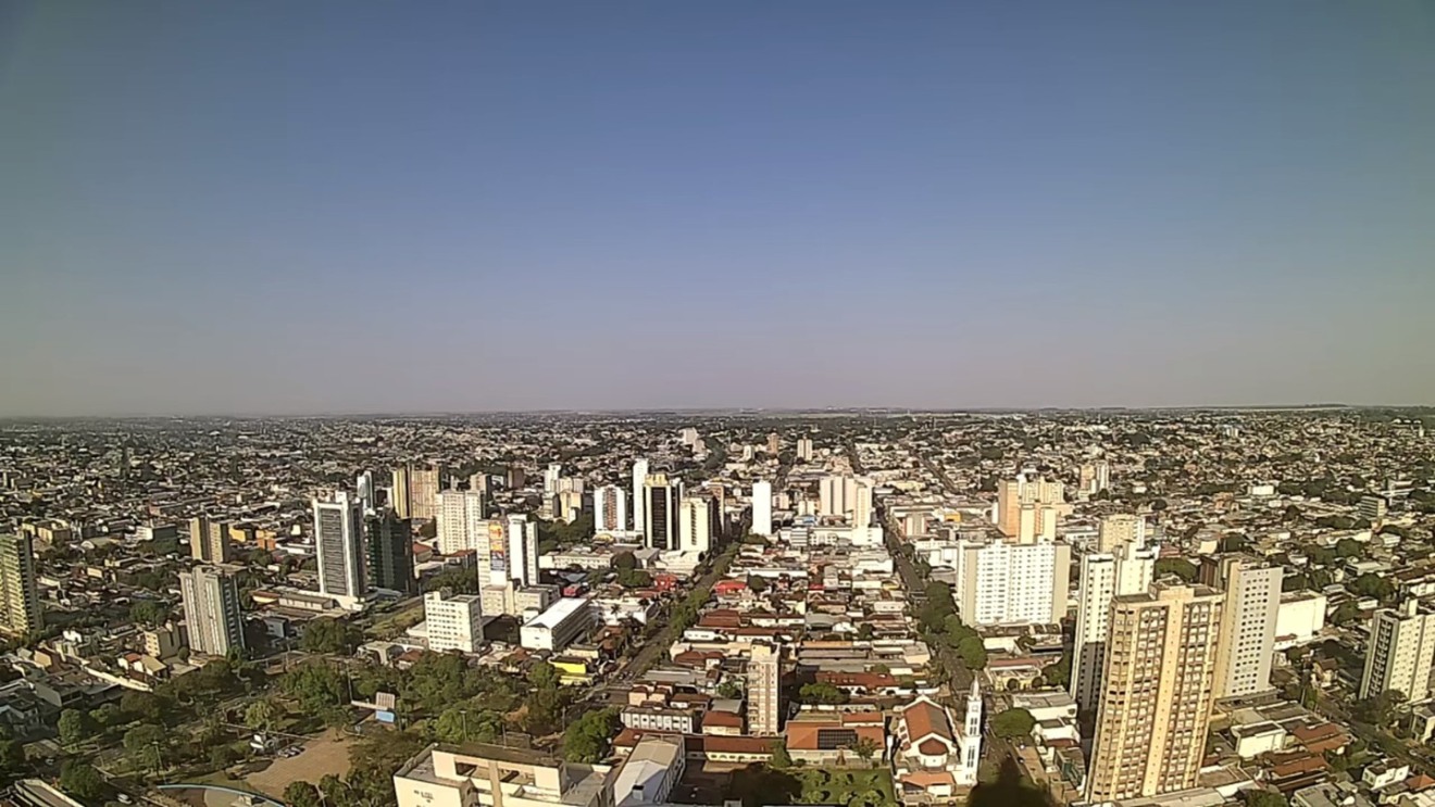 - Foto:Reprodução/Clima Ao Vivo - Campo Grande