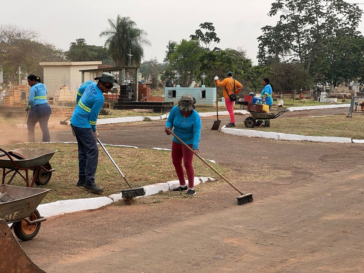 Município já realizou limpeza nos cemitérios públicos para receber os visitantes - Foto: Prefeitura de Campo Grande