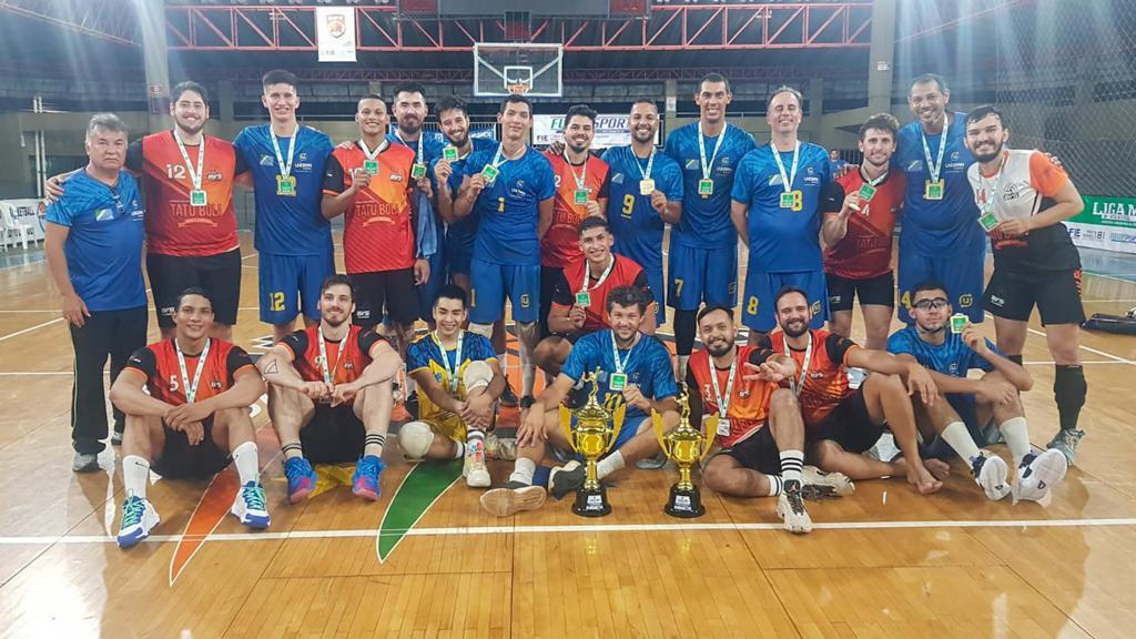 Campeões e vice-campeões masculino da região 6 - Foto: Divulgação/Fundesporte