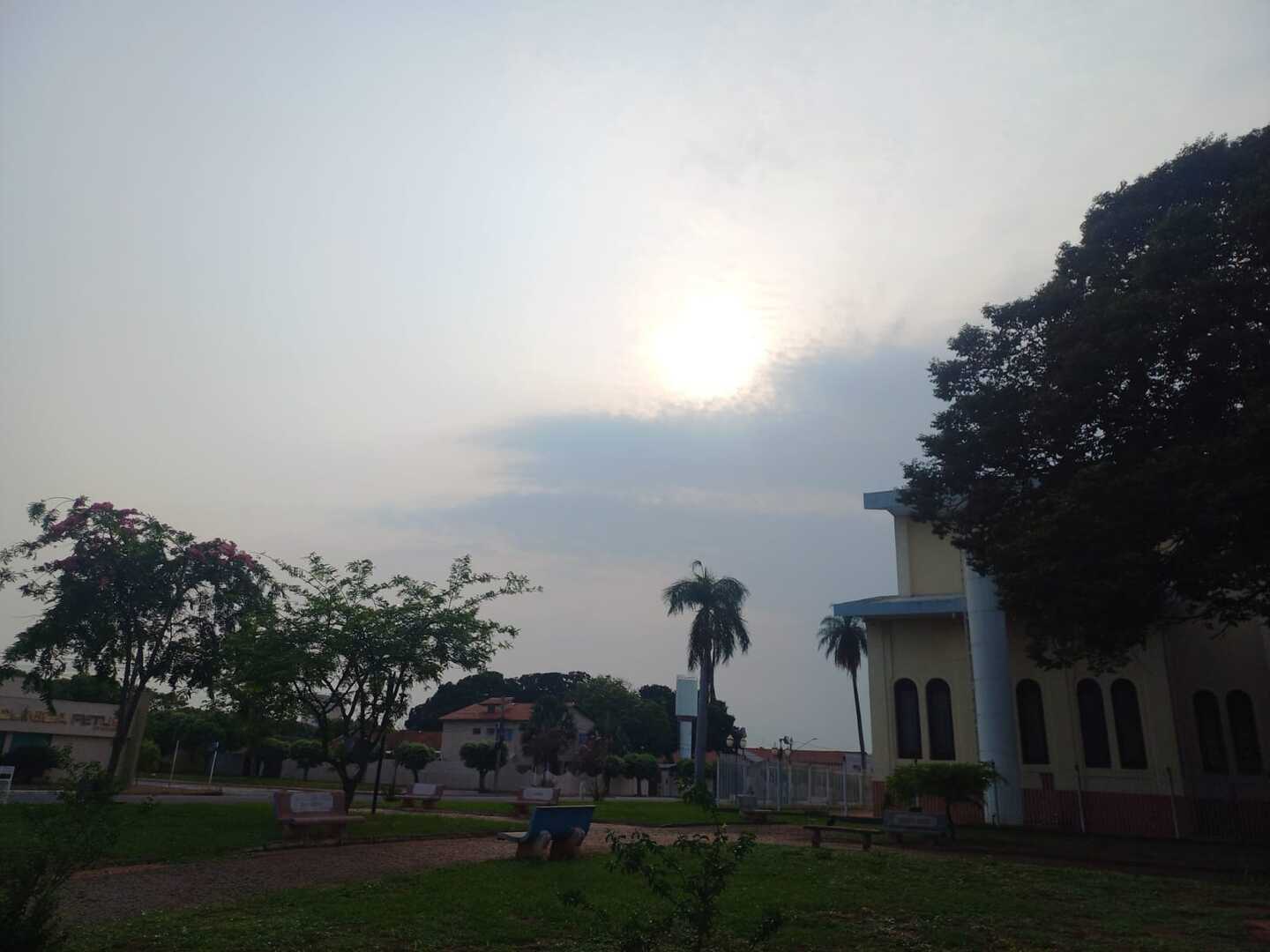 Sexta-feira (27), amanheceu com céu nublado e tem previsão de chuva - Alfredo Neto/RCN67