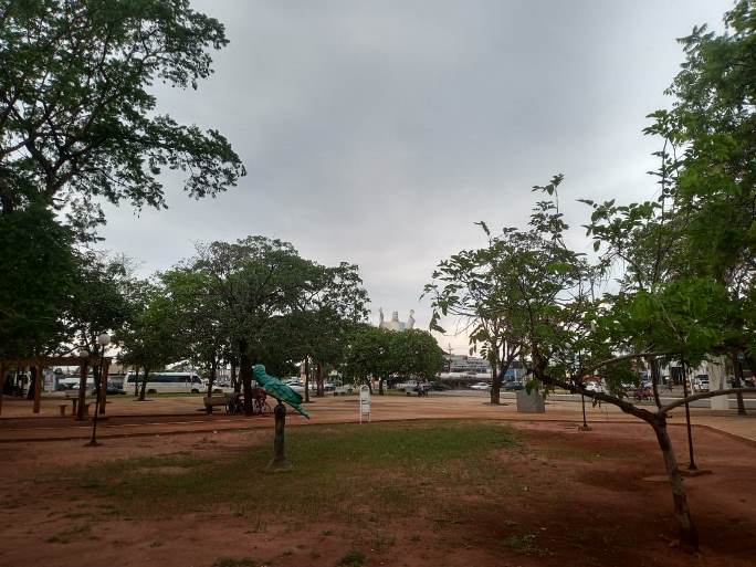 A semana começa com céu nublado e tem previsão de chuva - Alfredo Neto/RCN67