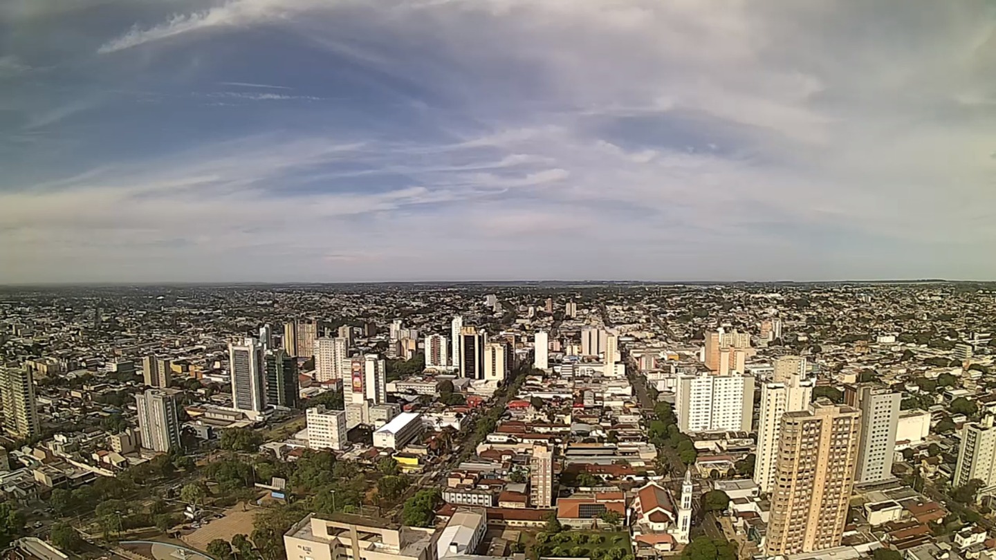 Nesta terça-feira, Campo Grande tem mínima de 23°C e máxima de 31°C - Foto:Reprodução/Clima Ao Vivo - Campo Grande