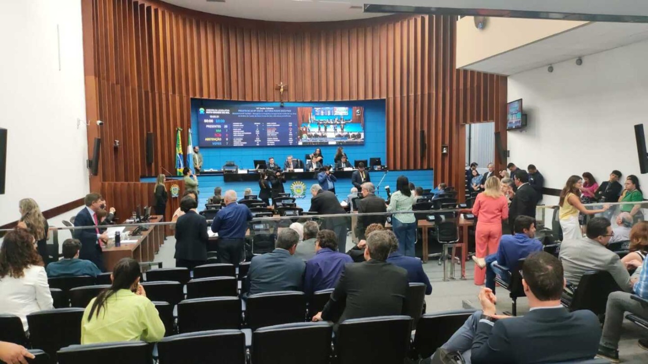 Sessão plenária desta quinta-feira (7) na Assembleia Legislativa de Mato Grosso do Sul - Foto: Gerson Wassouf/CBN-CG