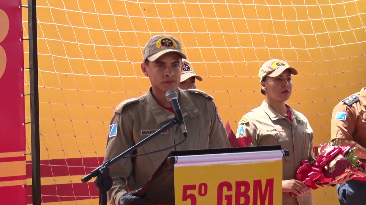 Corpo de Bombeiros de Três Lagoas trocou de comandante na última sexta-feira.