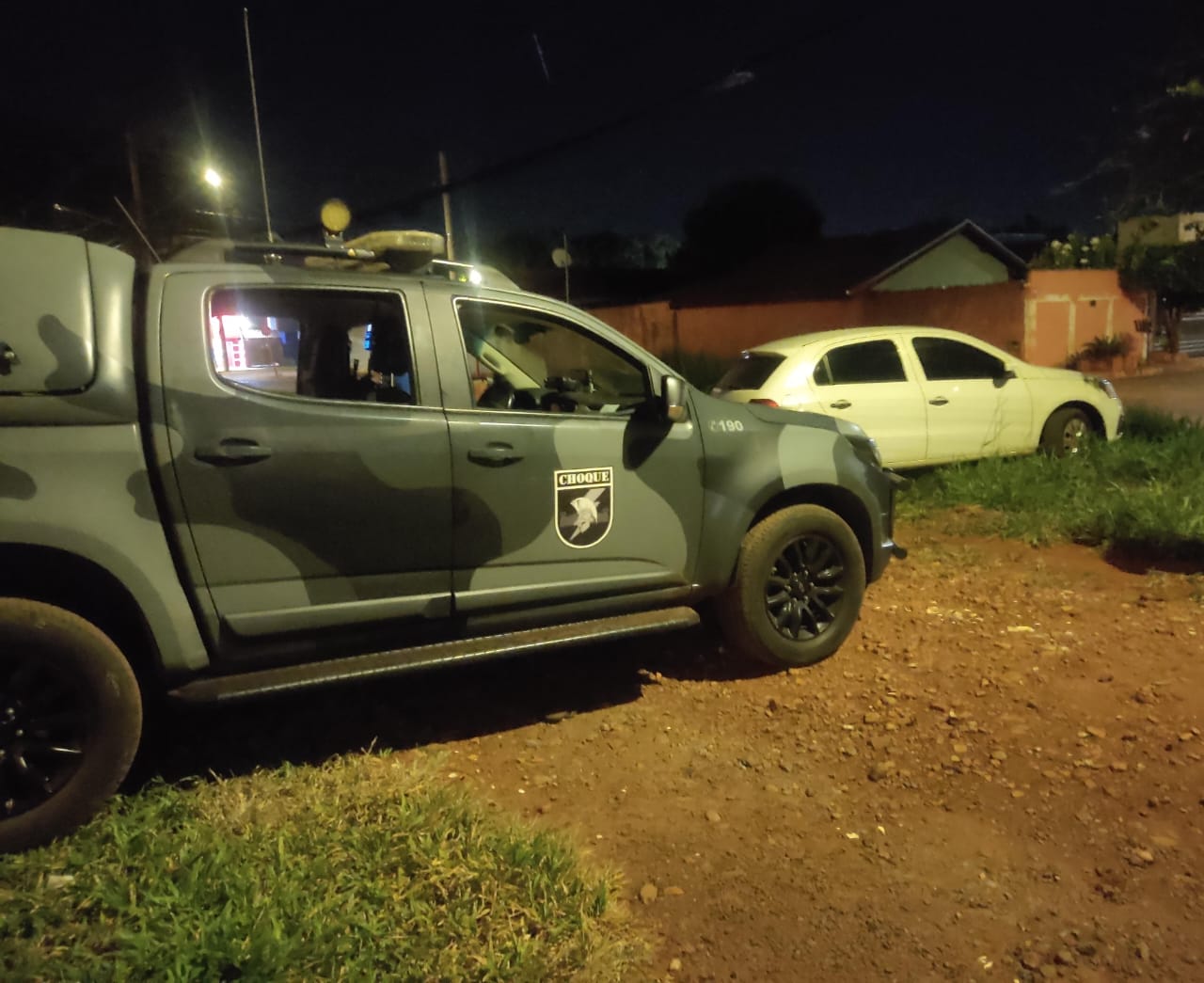 Veículo foi recuperado horas depois do assalto