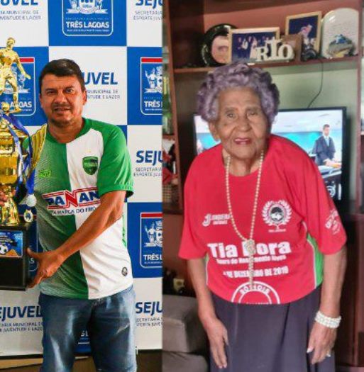 Os dois são personalidades do esporte em Três Lagoas. - Divulgação/Assessoria