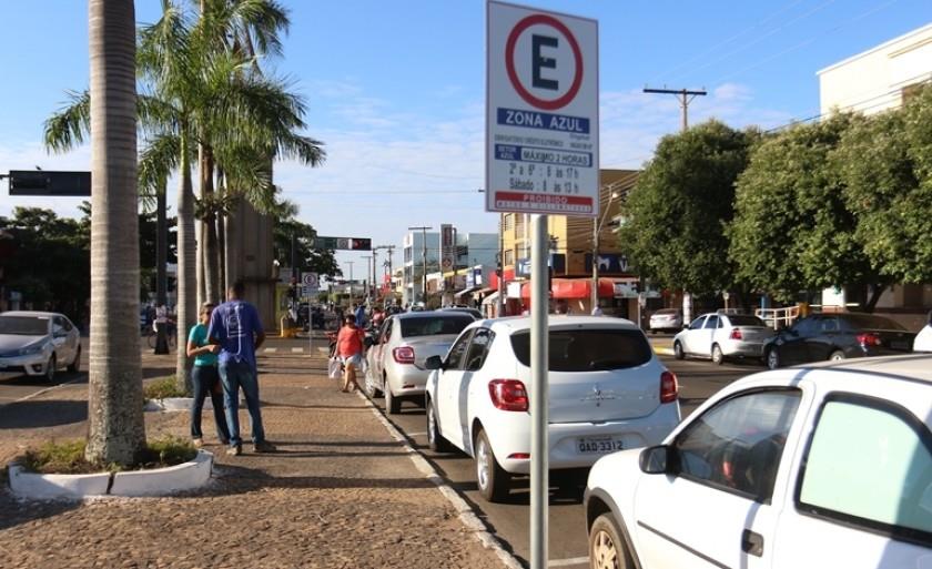 Prefeitura de Três Lagoas optou por não renovar o contrato de Concessão do Estacionamento Rotativo por conta do atual cenário da pandemia - Arquivo/JP