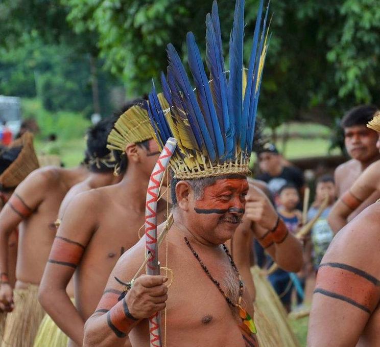 Indígenas da aldeia limão verde, em Mato Grosso do Sul - Arquivo pessoal/Loraine França