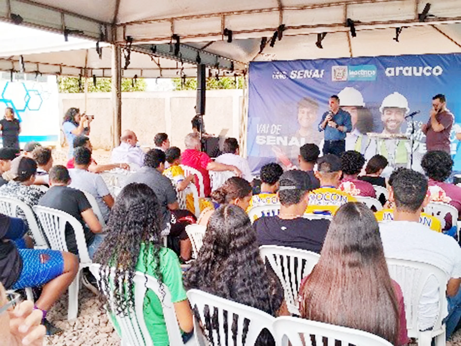 Aula inaugural dos cursos de capacitação. - Foto: Divulgação/Assessoria