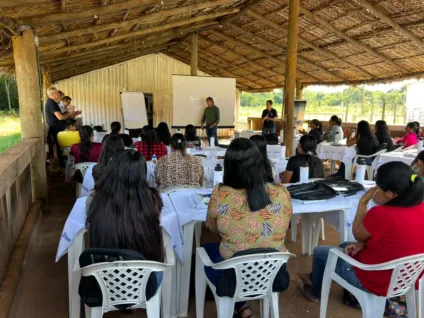Aldeia Ofaié foi a primeira do Brasil a receber o Empretec Rural Indígena - Foto: Reprodução/Prefeitura de Brasilândia