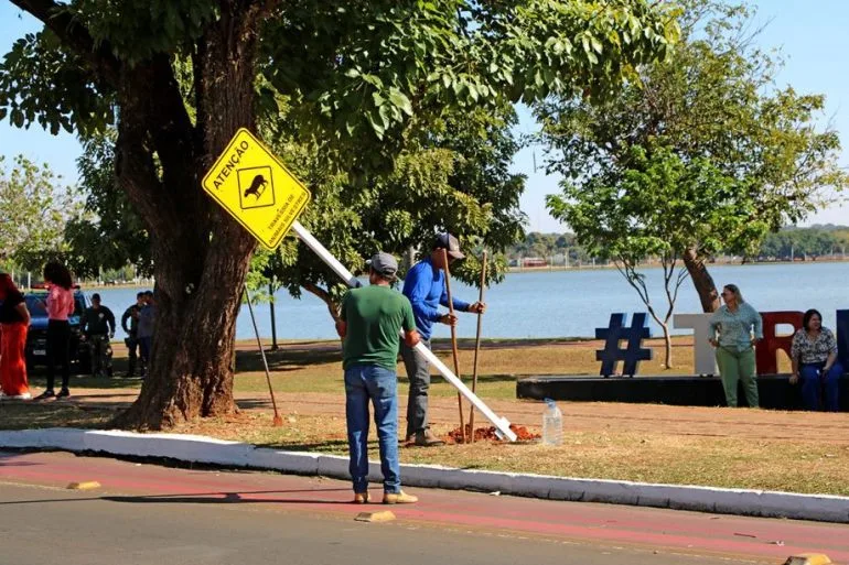 Objetivo da administração municipal é trazer mais segurança para quem utiliza o espaço. - Foto: Divulgação/Assessoria