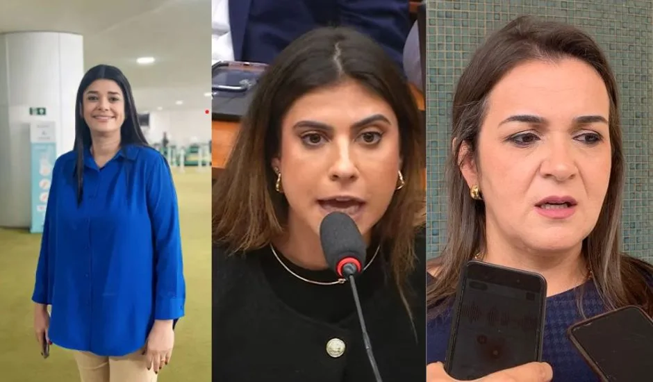 Campo Grande poderá ter três mulheres como protagonistas na disputa pela prefeitura. - Foto: Reprodução - Redes/ Montagem CBN-CG