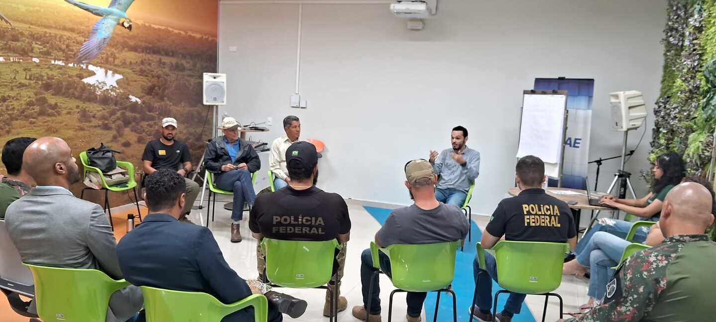 Evento reuniu pesquisadores e representantes de forças policiais e de fiscalização para traçar ações de prot - Foto: Divulgação