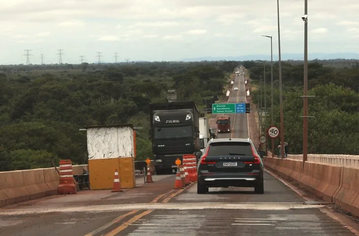 Ponte ficará sem trânsito de veículos por 17 horas - Foto: Divulgação/Agesul