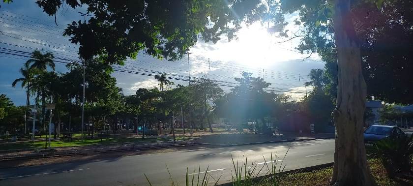 A temperatura máxima pode chegar aos 38°C - Alfredo Neto/RCN67