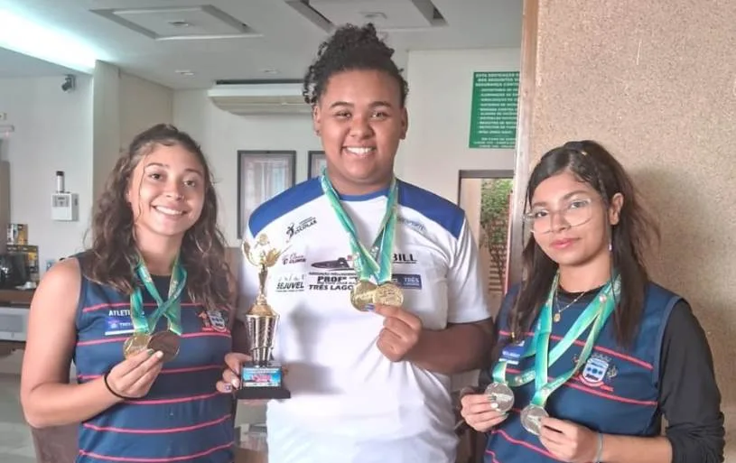 Equipe de Três Lagoas conquista várias medalhas. - Foto: Divulgação