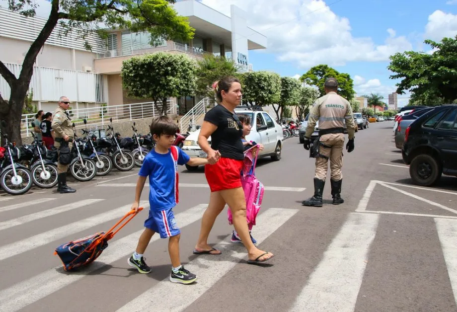 O objetivo do projeto é incluir a temática do trânsito na rotina escolar. - Foto: Arquivo/JPNews