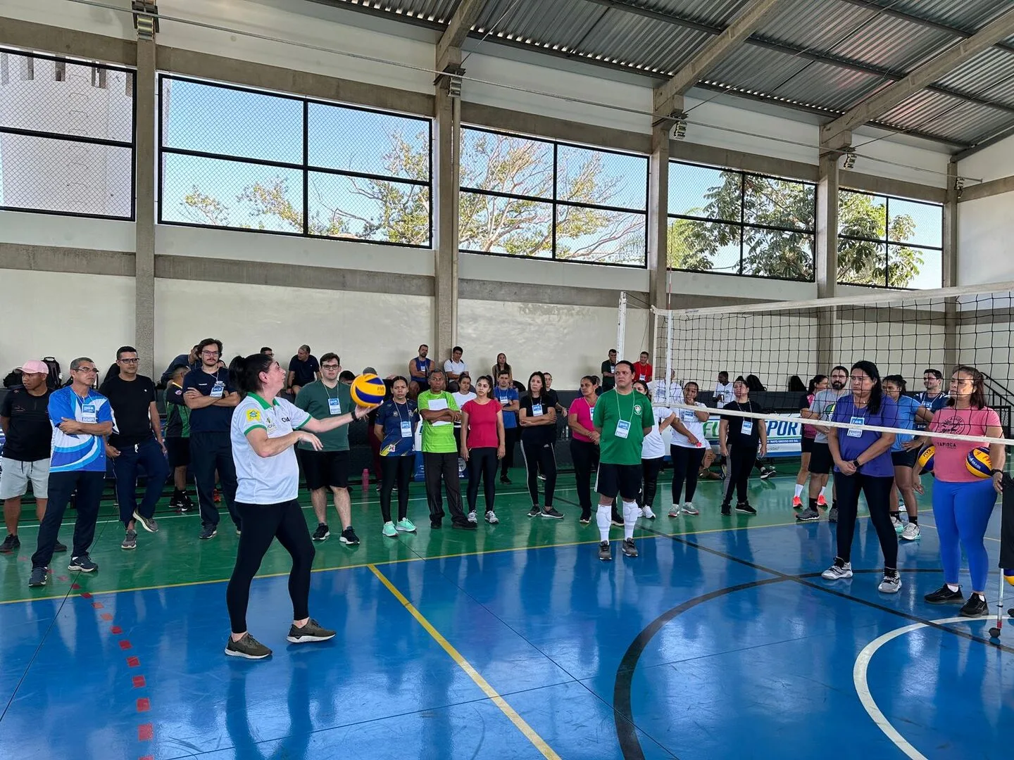 Ao todo, 92 técnicos participam do curso, sendo 30 da capital - Divulgação/Fundesporte