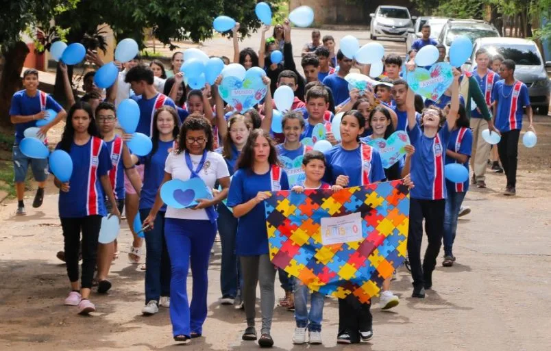 Em relação às deficiências, considera-se que o maior público atendido pela rede são estudantes com TEA. - Foto: Divulgação/Assessoria