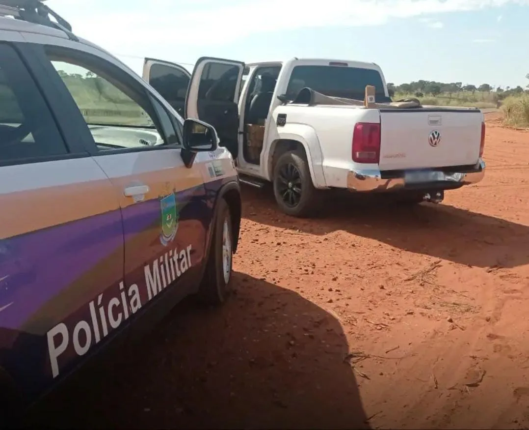 Ocorrência foi em Brasilândia e ação contou com o apoio do Pelotão da PM de Bataguassu. - Foto: Divulgação/Polícia Militar