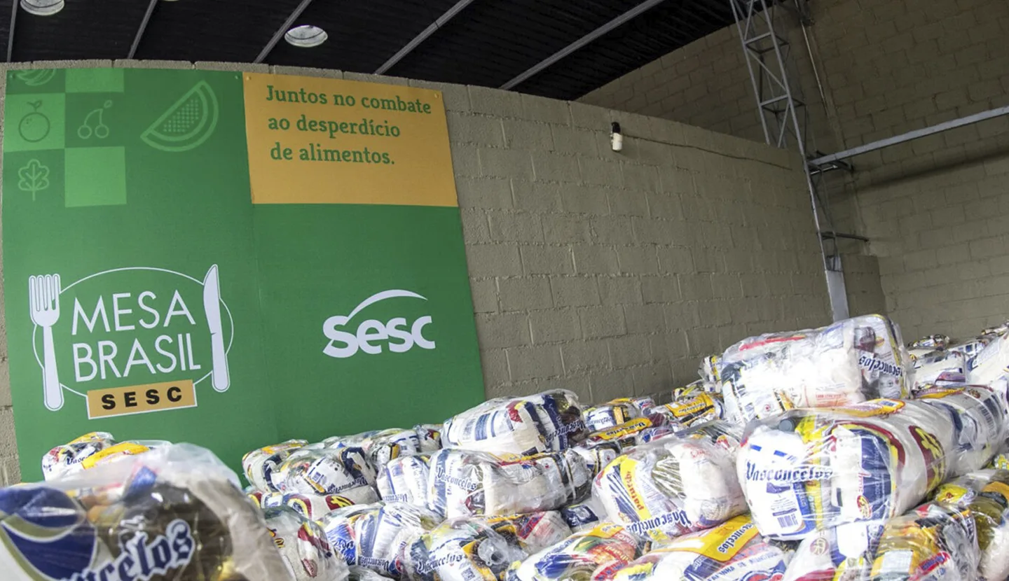 Programa Sesc Mesa Brasil destina alimentos à população vulnerável em todo o país - Foto: Reprodução/Sesc