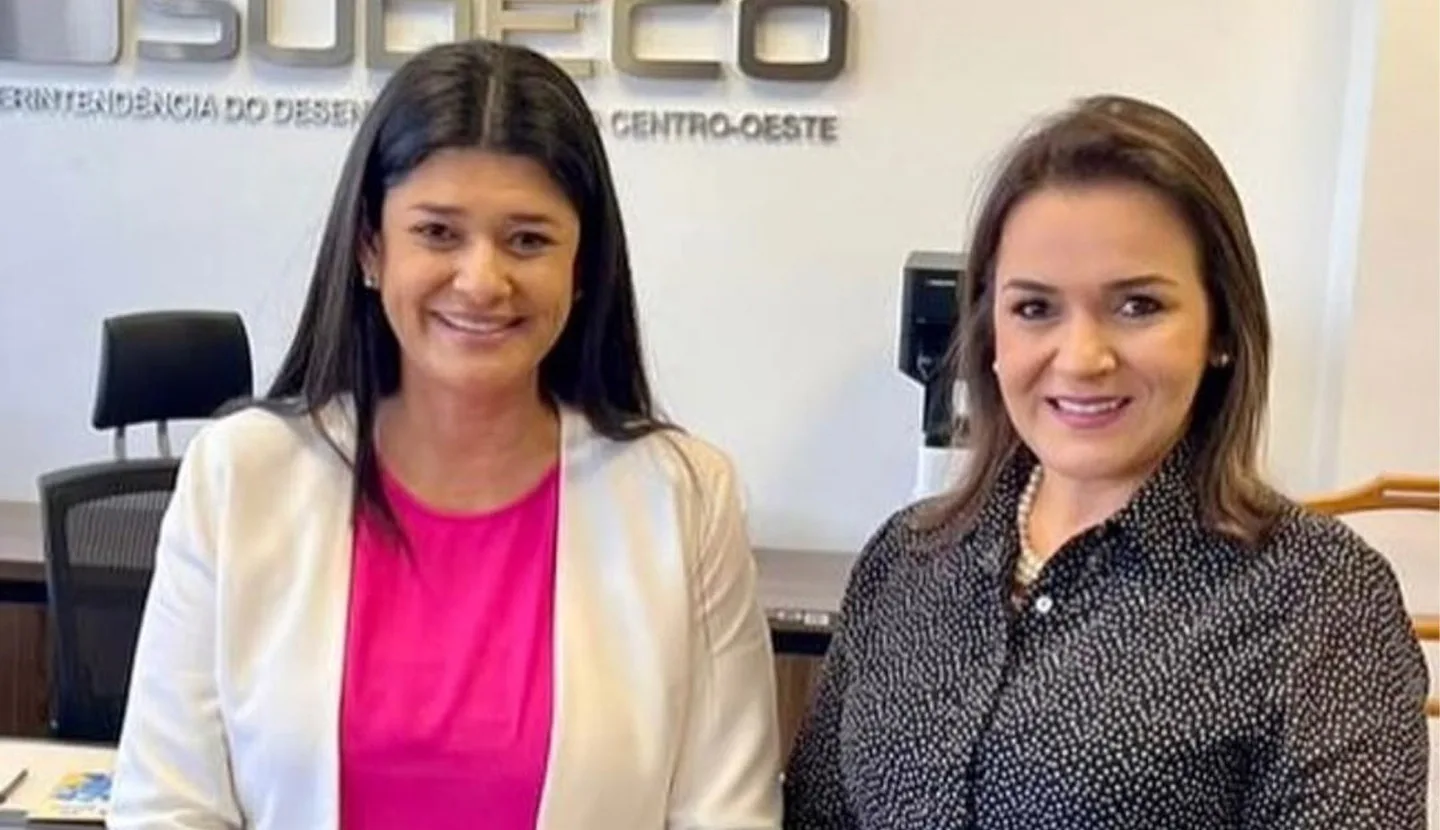 Rose Modesto e Adriane Lopes em Brasília - maio de 2023 - Foto: Reprodução/Redes Sociais