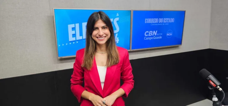Camila Jara encerrou a rodada de entrevistas com os pré-candidatos à Prefeitura de Campo Grande. - Foto: LSSCom/CBN CG