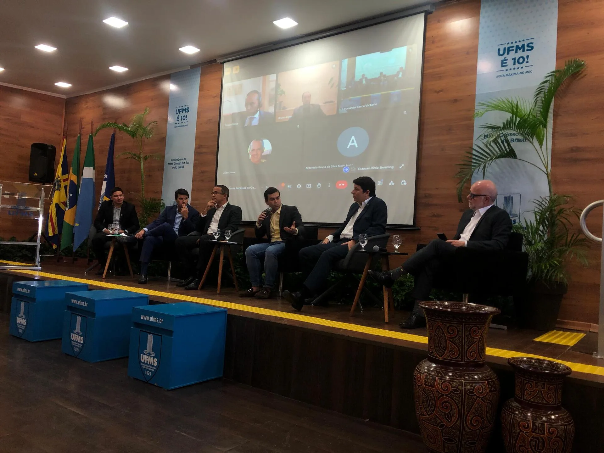 O deputado Beto Pereira mediou a discussão sobre o fim das restrições do GLP - Foto: Mateus Adriano/CBN CG