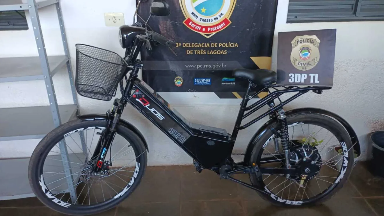 Após furtar bicicleta no Centro, criminoso furtou segunda bicicleta e acabou preso - Foto: Divulgação/Polícia Civil