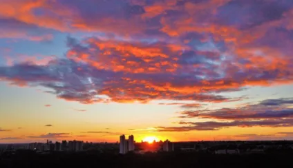 Nuvens se dissipam e névoa seca ganha força sobre MS - Foto: Saul Schramm Nuvens se dissipam e névoa seca ganha força sobre MS - Foto: Saul Schramm