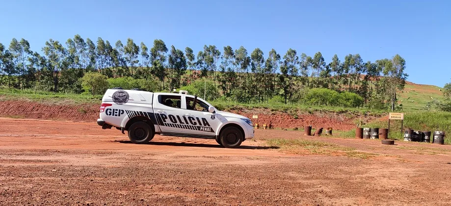 As aulas práticas ocorreram no estande de tiro da Penitenciária Federal de Campo Grande - Foto: Divulgação/Sejusp